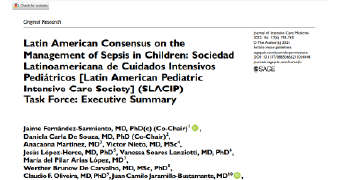 Latin American Consensus on the Management of Sepsis in Children: Sociedad Latinoamericana de Cuidados Intensivos Pediátricos SLACIP: Sociedad Abierta de Cuidados Intensivos Pediátricos